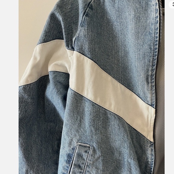 Urban Outfitters men’s BDG Meadowland Denim Track Jacket RARE vintage look S NWT - Picture 9 of 9